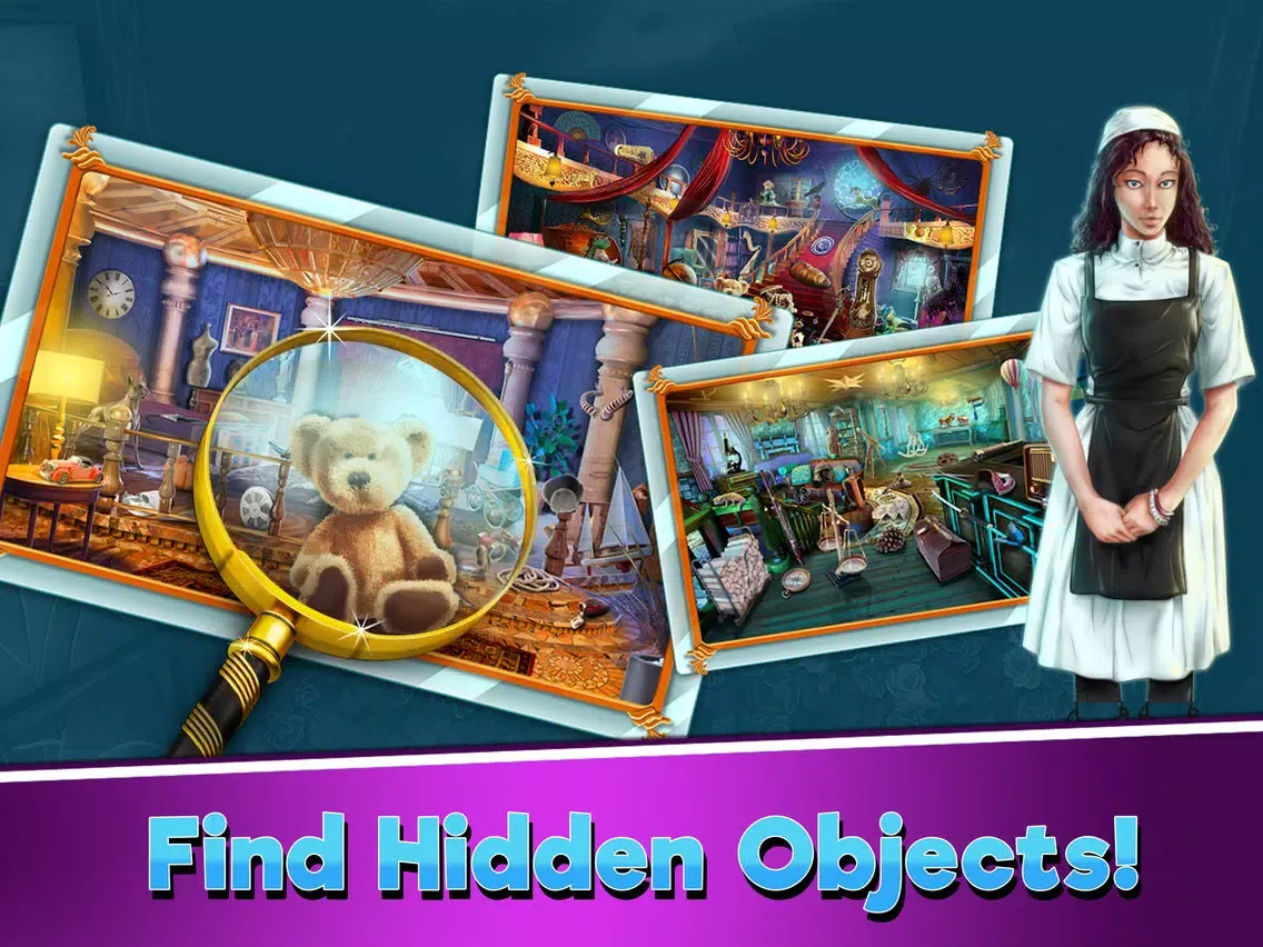 Hidden Objects Mysterious Mansion iPad  স্ক্রিনশট