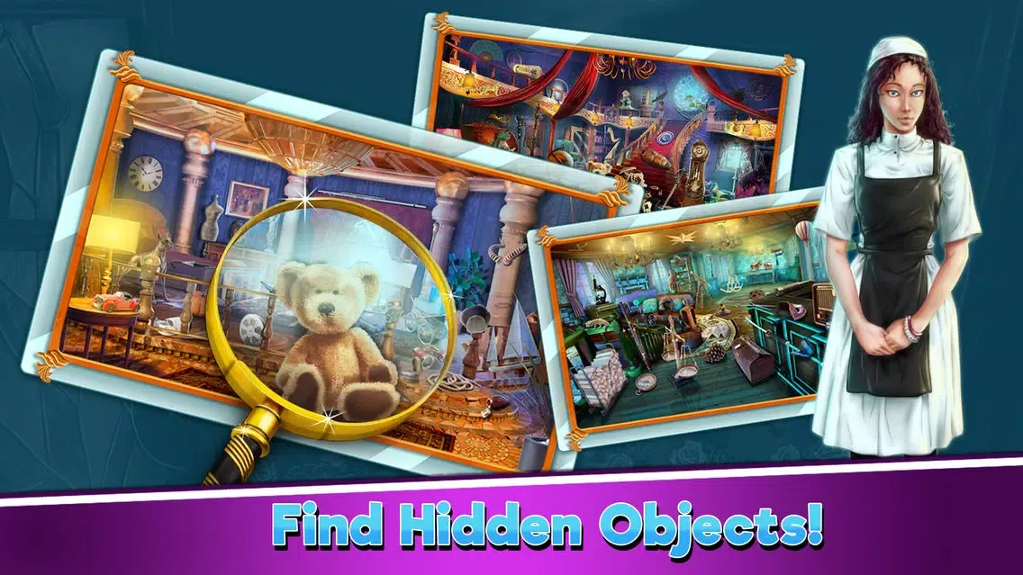 Hidden Objects Mysterious Mansion স্ক্রিনশট