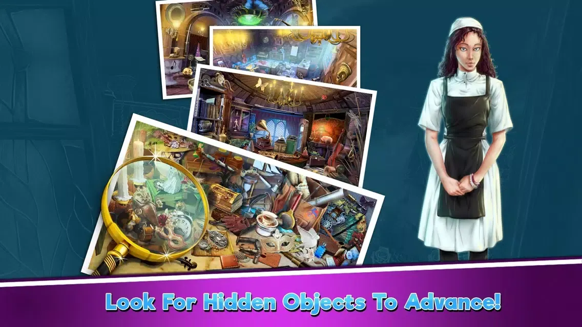 Hidden Objects Mysterious Mansion স্ক্রিনশট