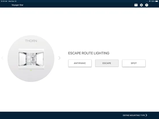 Zrzuty ekranu Thorn Voyager Star iPad 