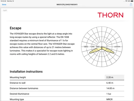 Zrzuty ekranu Thorn Voyager Star iPad 