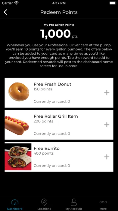 Capturas de pantalla de Thorntons Refreshing Rewards