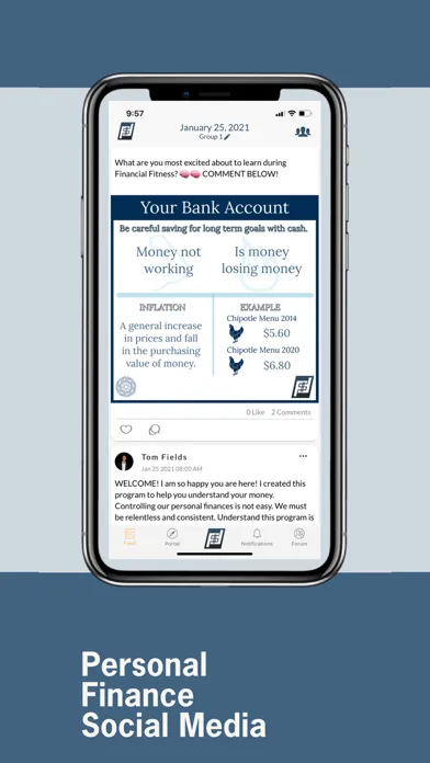تصاویر Financial Fitness App