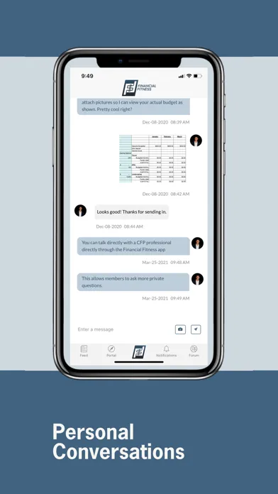 تصاویر Financial Fitness App
