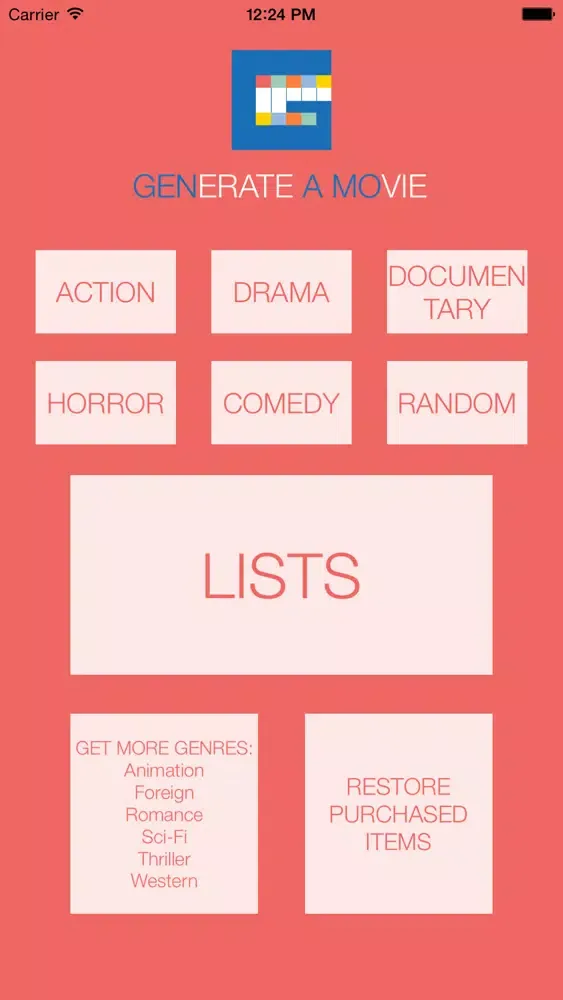 Capturas de pantalla de Genamo | The top movie recommendation engine | Suggestions based on what you like