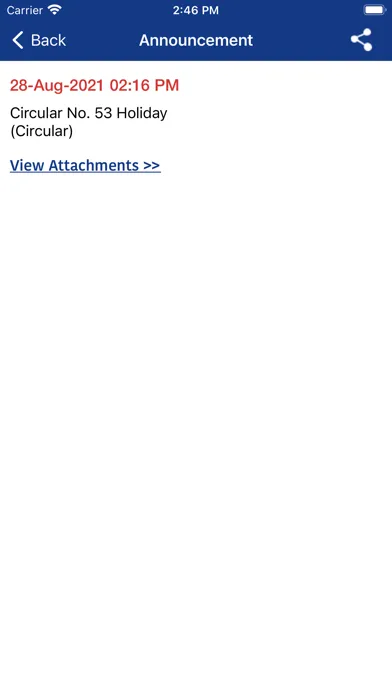 DSE Parent Screenshots