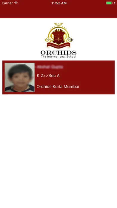 Capturas de tela do K12 Parent Portal