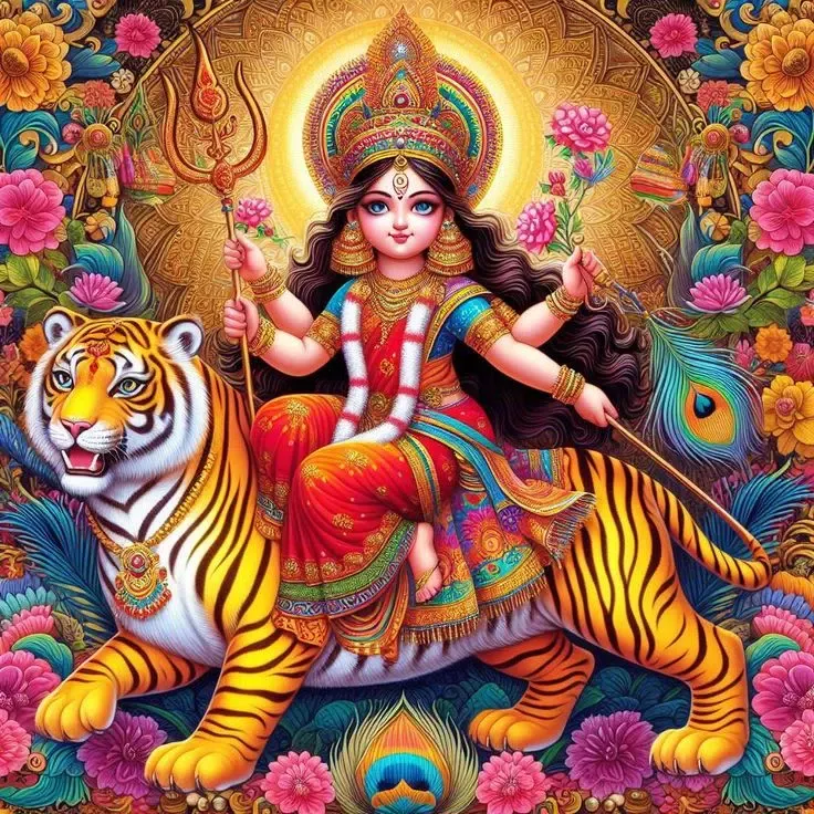 ภาพหน้าจอของ Goddess Durga Maa Wallpapers