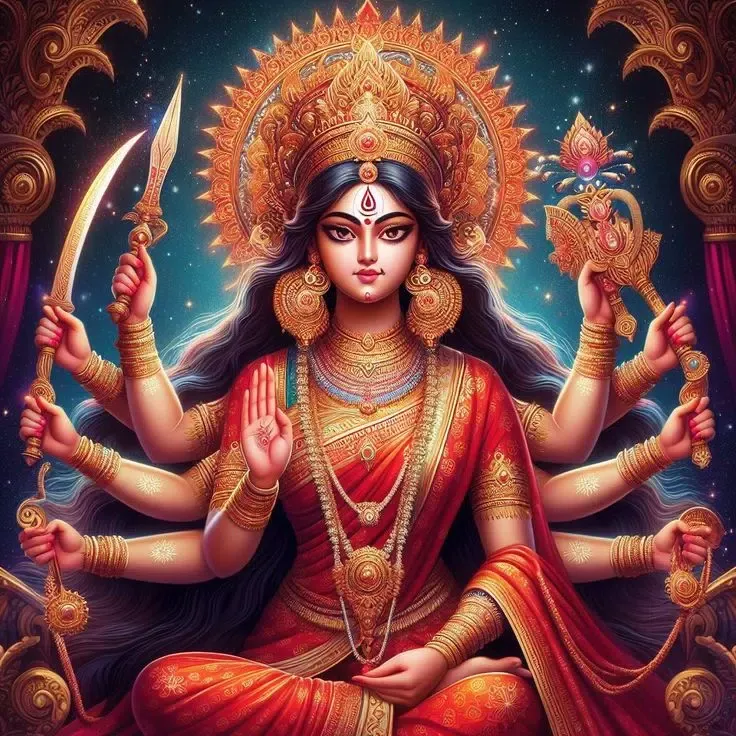 ภาพหน้าจอของ Goddess Durga Maa Wallpapers