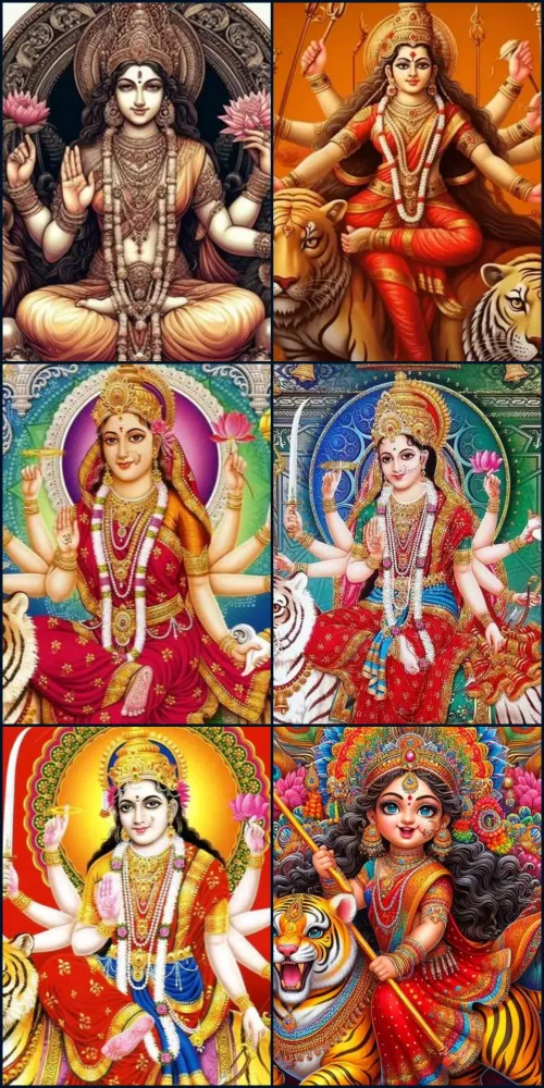 ภาพหน้าจอของ Goddess Durga Maa Wallpapers