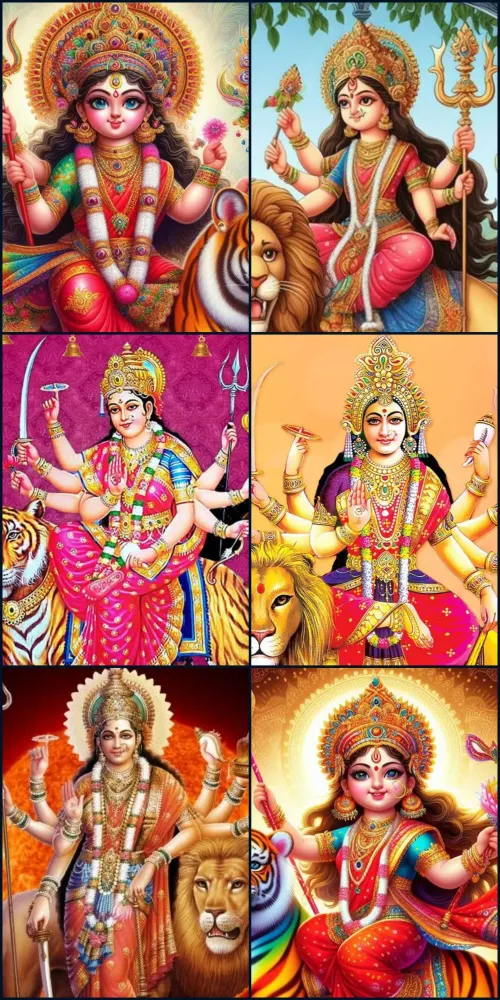 ภาพหน้าจอของ Goddess Durga Maa Wallpapers