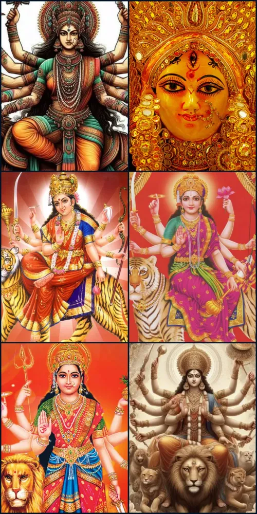 ภาพหน้าจอของ Goddess Durga Maa Wallpapers