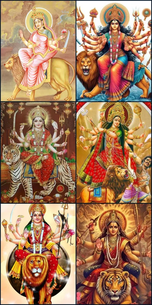 ภาพหน้าจอของ Goddess Durga Maa Wallpapers