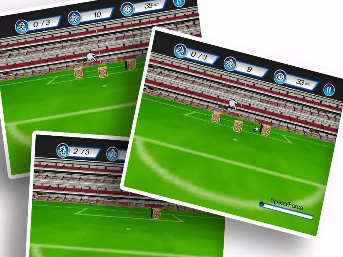 Skill Shoot Football Sim iPad  Screenshots