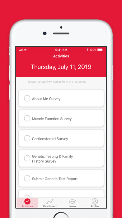 Screenshot di The Duchenne Registry
