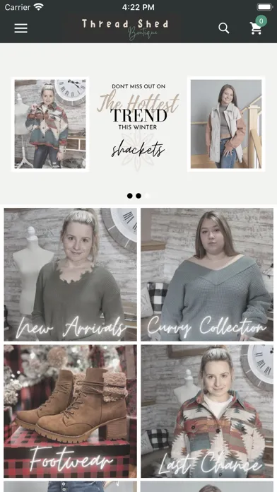 Thread Shed Boutique Screenshots