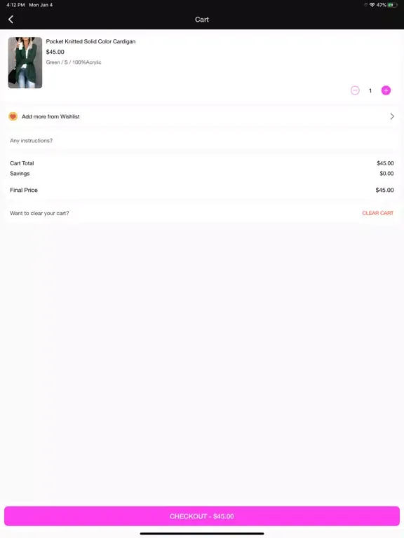THRED THERAPY BOUTIQUE iPad  Screenshots