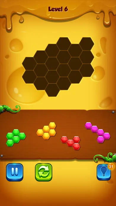 1001 Hexagon Block应用截图