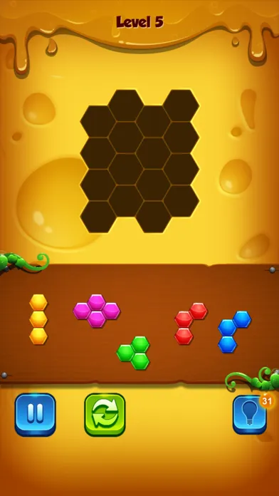 1001 Hexagon Block应用截图