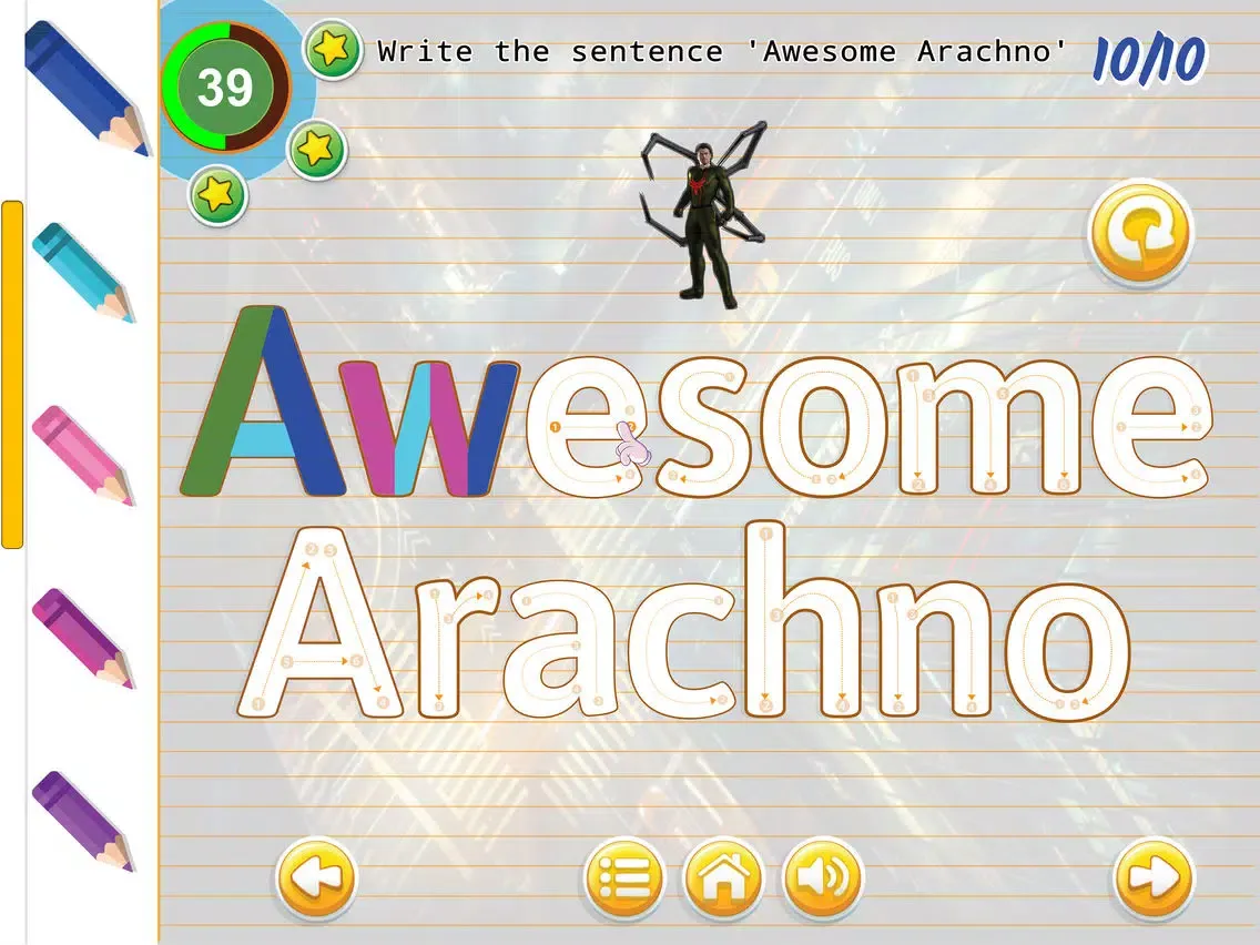 Arachno Tracing Book iPad  स्क्रीनशॉट