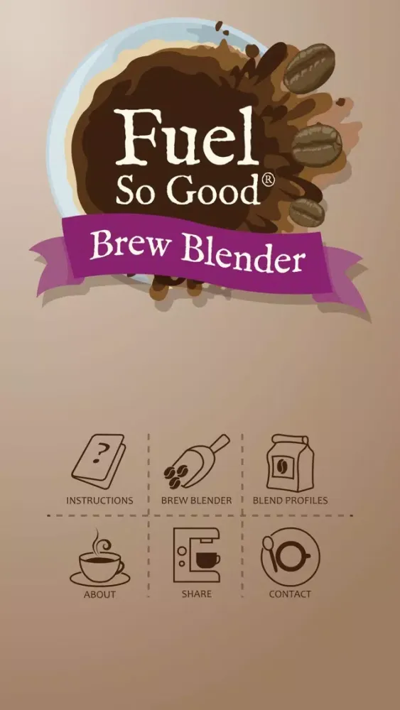 Coffee Blend Calculator 스크린샷