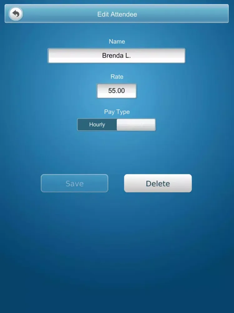 Capturas de pantalla de Meeting Calculator 2 iPad 
