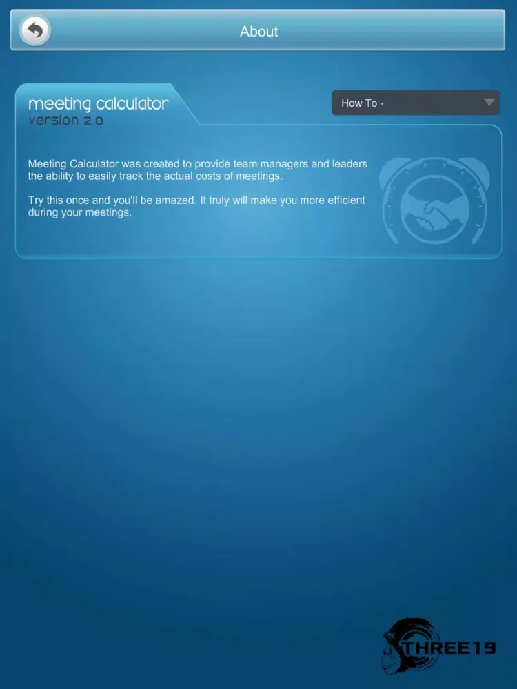 Capturas de pantalla de Meeting Calculator 2 iPad 