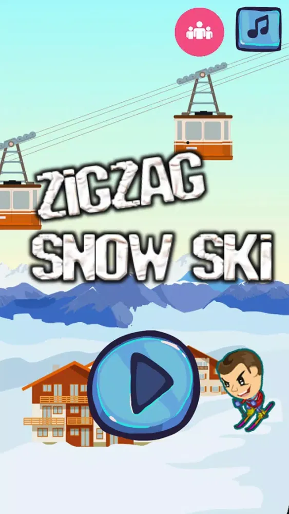 滑雪大冒险-最爱的智慧游戏 Screenshots