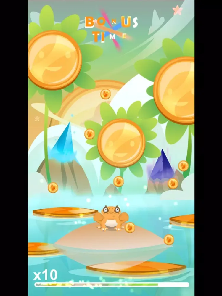 ภาพหน้าจอของ Frog Island iPad 