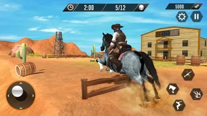Capturas de pantalla de Cowboy Revenge-Wild Horse Guns