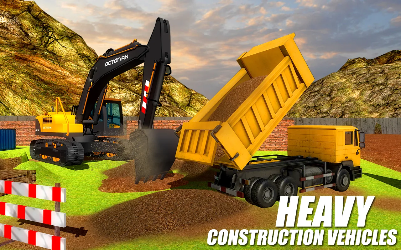 Heavy Excavator Crane - City Construction Sim 2017 Screenshots