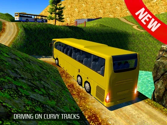 Capturas de tela do driving offroad bus challenge iPad 