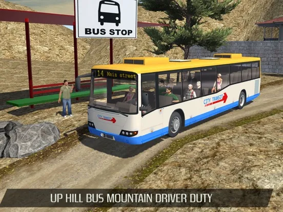 Capturas de tela do driving offroad bus challenge iPad 