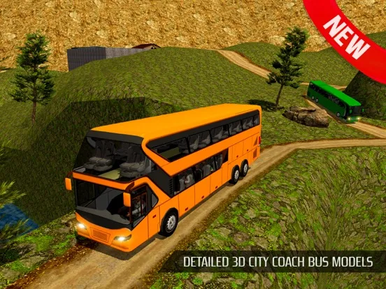 Capturas de tela do driving offroad bus challenge iPad 