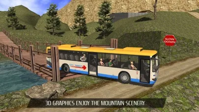Capturas de tela do driving offroad bus challenge
