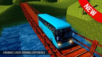 Capturas de tela do driving offroad bus challenge