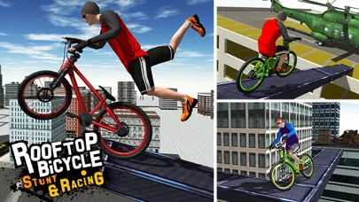 Capturas de pantalla de Rooftop Bicycle Simulator 2023