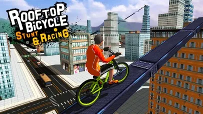 Capturas de pantalla de Rooftop Bicycle Simulator 2023
