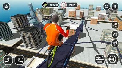 Capturas de pantalla de Rooftop Bicycle Simulator 2023
