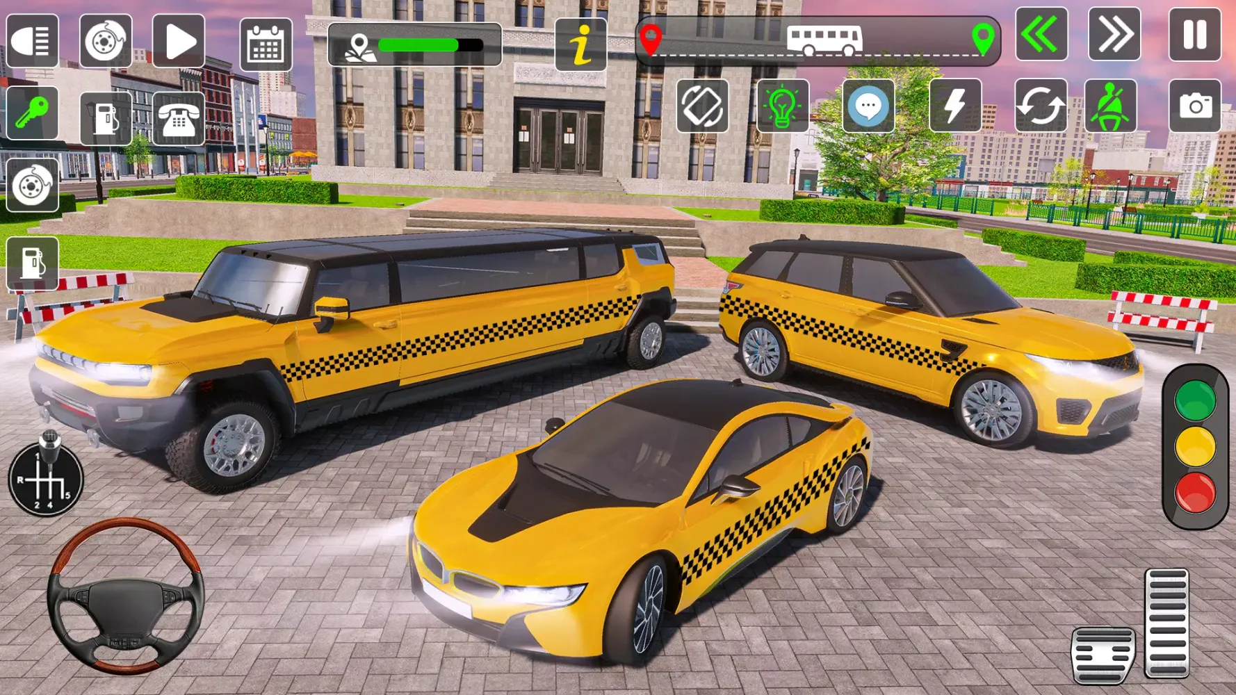 USA City Taxi Driver Mania Fun Ekran Görüntüleri