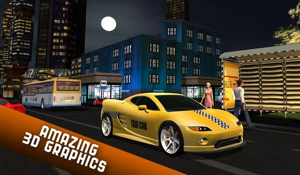 USA City Taxi Driver Mania Fun Ekran Görüntüleri