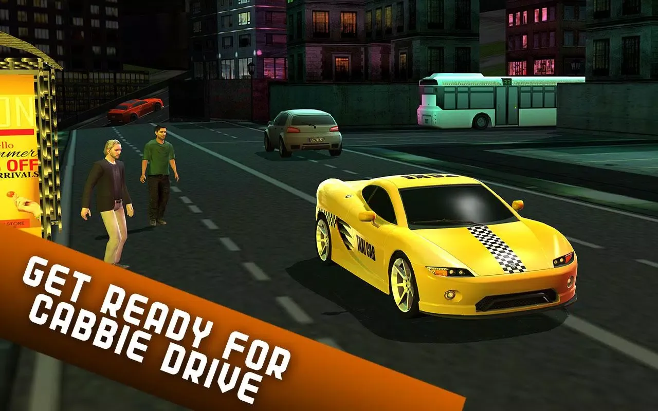 USA City Taxi Driver Mania Fun Ekran Görüntüleri