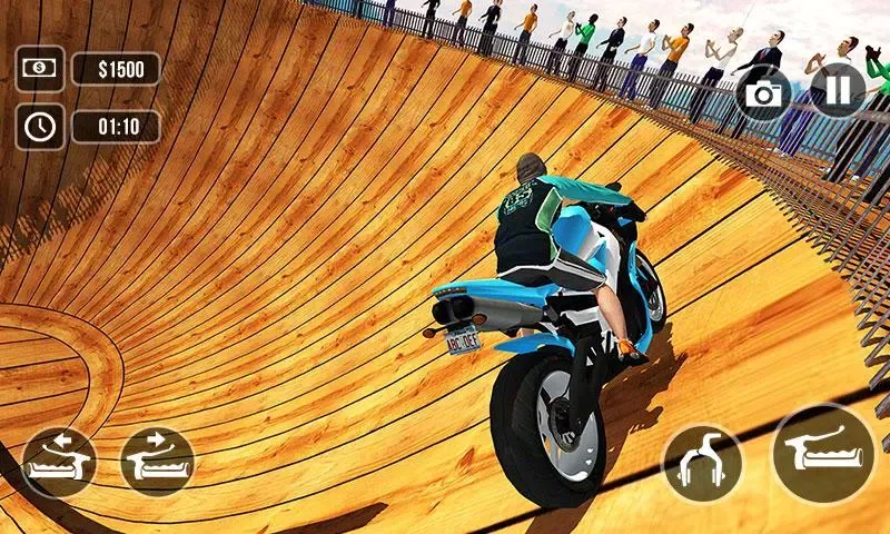 Well of Death Bike Stunts Ride 스크린샷