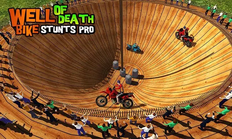 Well of Death Bike Stunts Ride 스크린샷