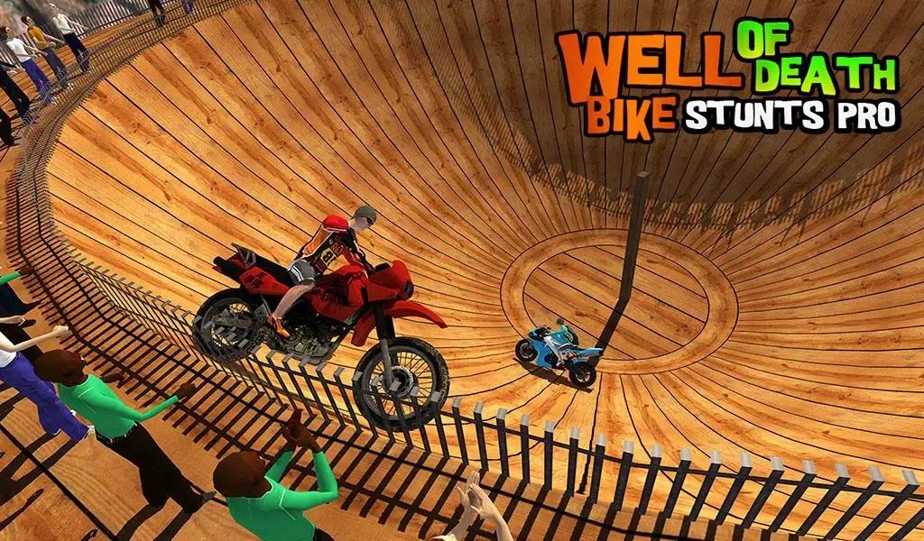Well of Death Bike Stunts Ride 스크린샷