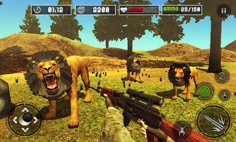 Animals Jungle Lion Shooting Screenshots