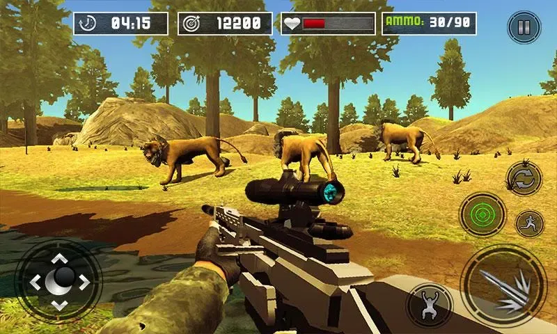 Animals Jungle Lion Shooting Screenshots