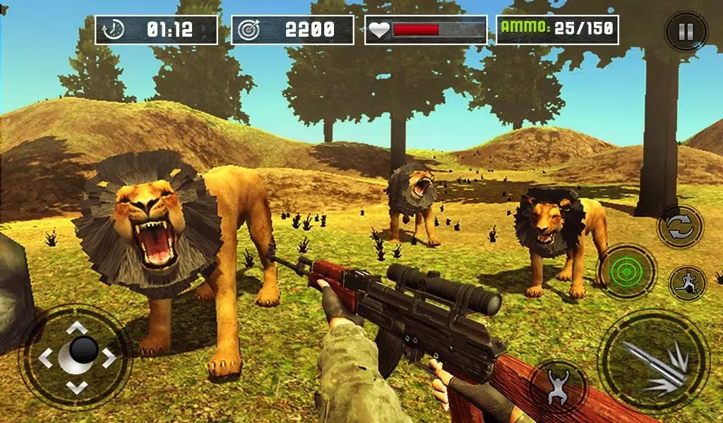 Animals Jungle Lion Shooting Screenshots