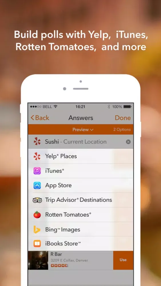 Screenshot di Three Cents – Create Polls, Get Opinions