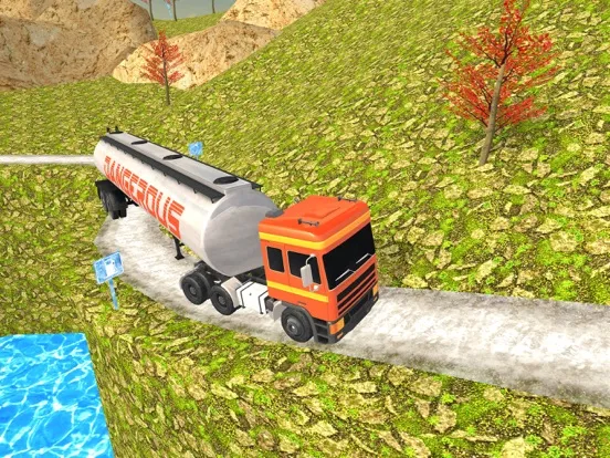 Tangkapan layar Oil Tanker Transporter Driving iPad 